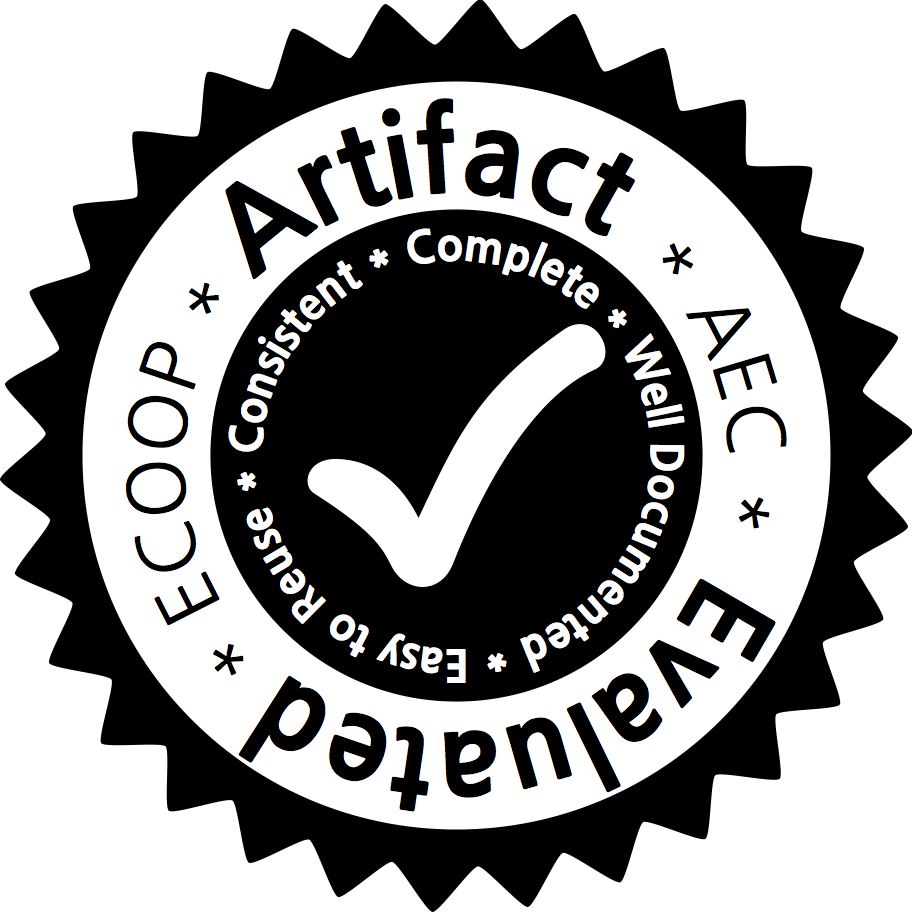 evaluated
          artifact badge